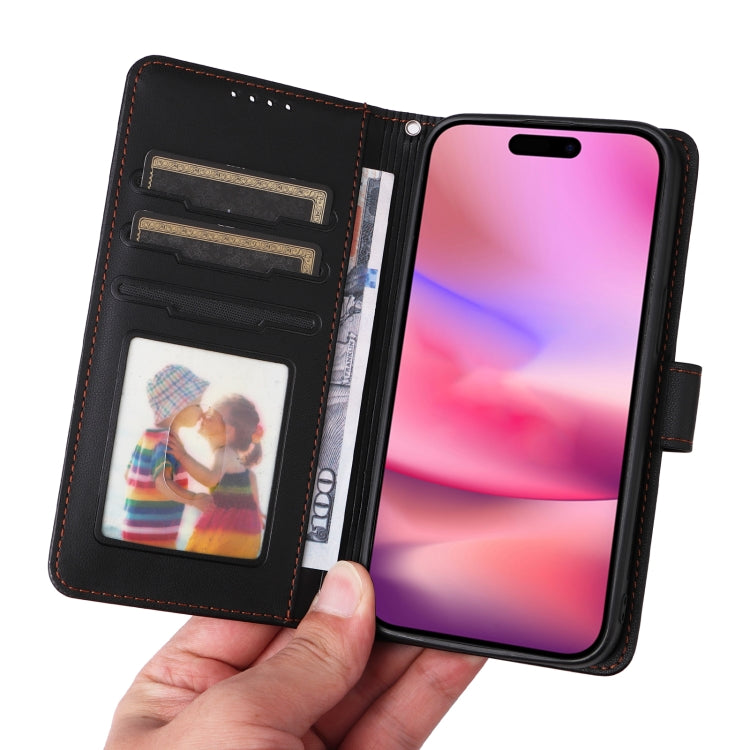 For iPhone 16 Plus BETOPNICE BN-005 2 in 1 Detachable Imitate Genuine Leather Phone Case