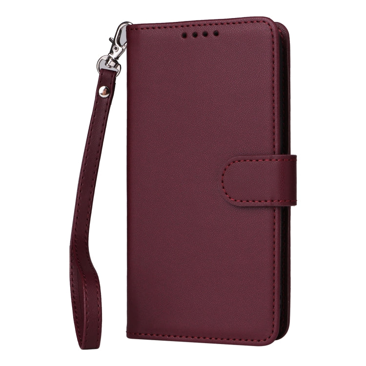 For iPhone 16 Plus BETOPNICE BN-005 2 in 1 Detachable Imitate Genuine Leather Phone Case