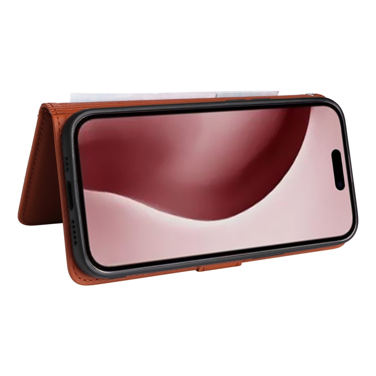 For iPhone 16 Pro BETOPNICE BN-005 2 in 1 Detachable Imitate Genuine Leather Phone Case