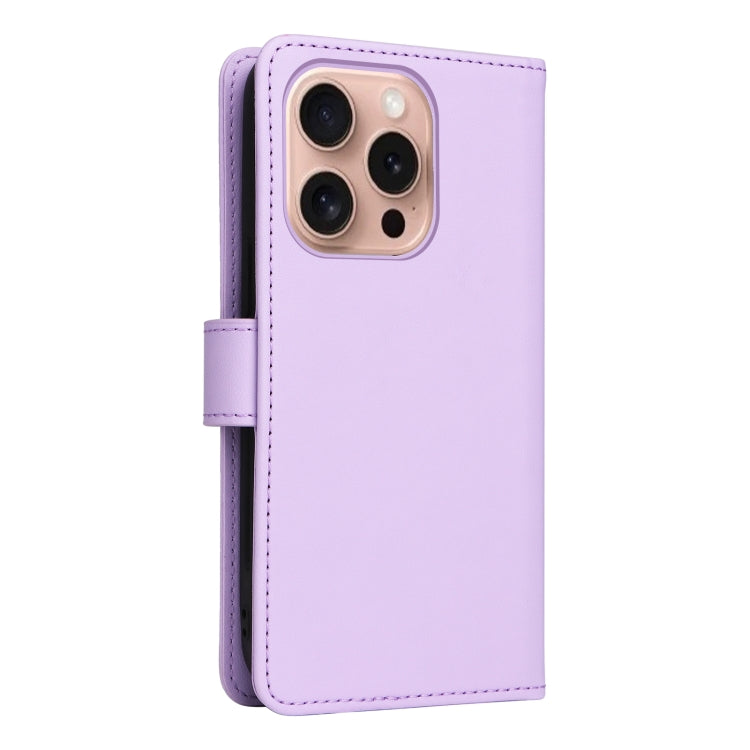 For iPhone 16 Pro Max BETOPNICE BN-005 2 in 1 Detachable Imitate Genuine Leather Phone Case