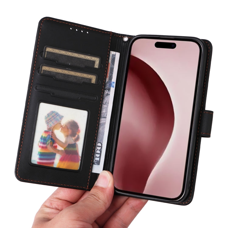 For iPhone 16 Pro Max BETOPNICE BN-005 2 in 1 Detachable Imitate Genuine Leather Phone Case