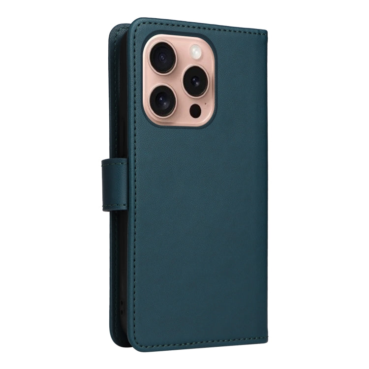 For iPhone 16 Pro Max BETOPNICE BN-005 2 in 1 Detachable Imitate Genuine Leather Phone Case