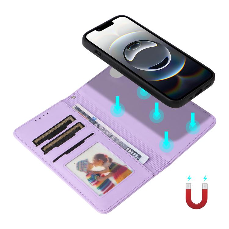 For iPhone 16e / 17e BETOPNICE BN-005 2 in 1 Detachable Imitate Genuine Leather Phone Case