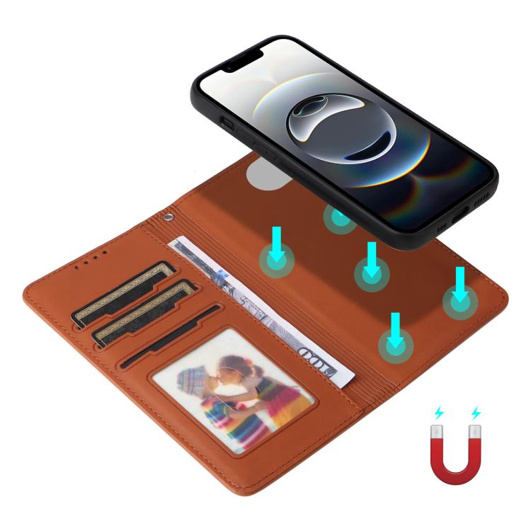 For iPhone 16e / 17e BETOPNICE BN-005 2 in 1 Detachable Imitate Genuine Leather Phone Case