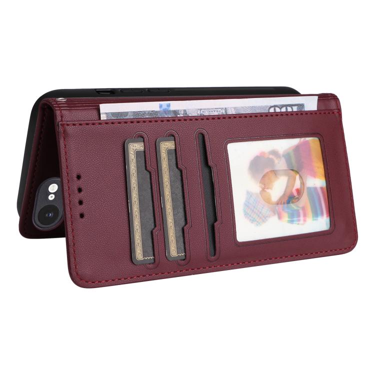 For iPhone 16e / 17e BETOPNICE BN-005 2 in 1 Detachable Imitate Genuine Leather Phone Case