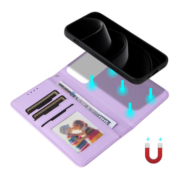 For iPhone 17 Pro Max BETOPNICE BN-005 2 in 1 Detachable Imitate Genuine Leather Phone Case
