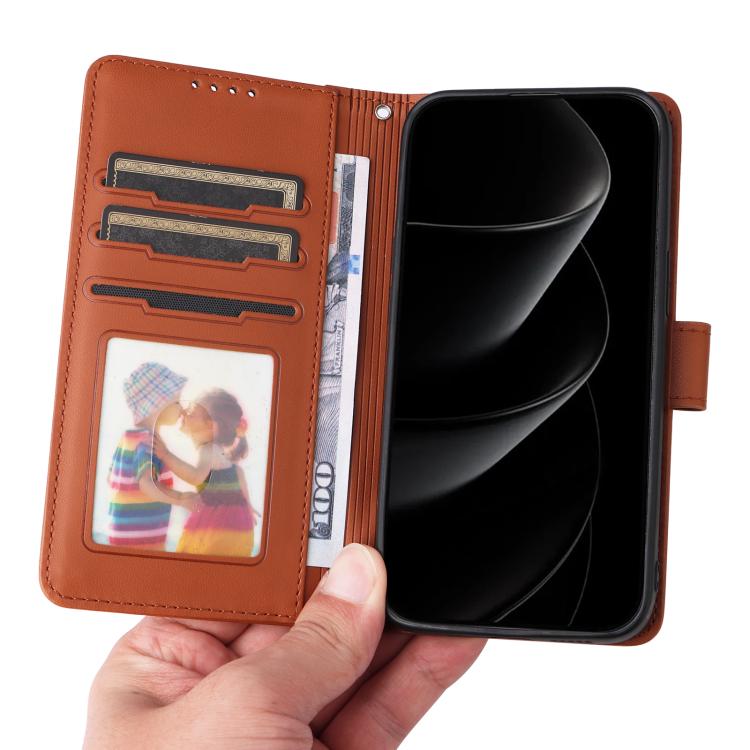 For iPhone 17 Pro Max BETOPNICE BN-005 2 in 1 Detachable Imitate Genuine Leather Phone Case