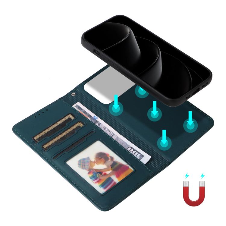 For iPhone 17 Pro Max BETOPNICE BN-005 2 in 1 Detachable Imitate Genuine Leather Phone Case