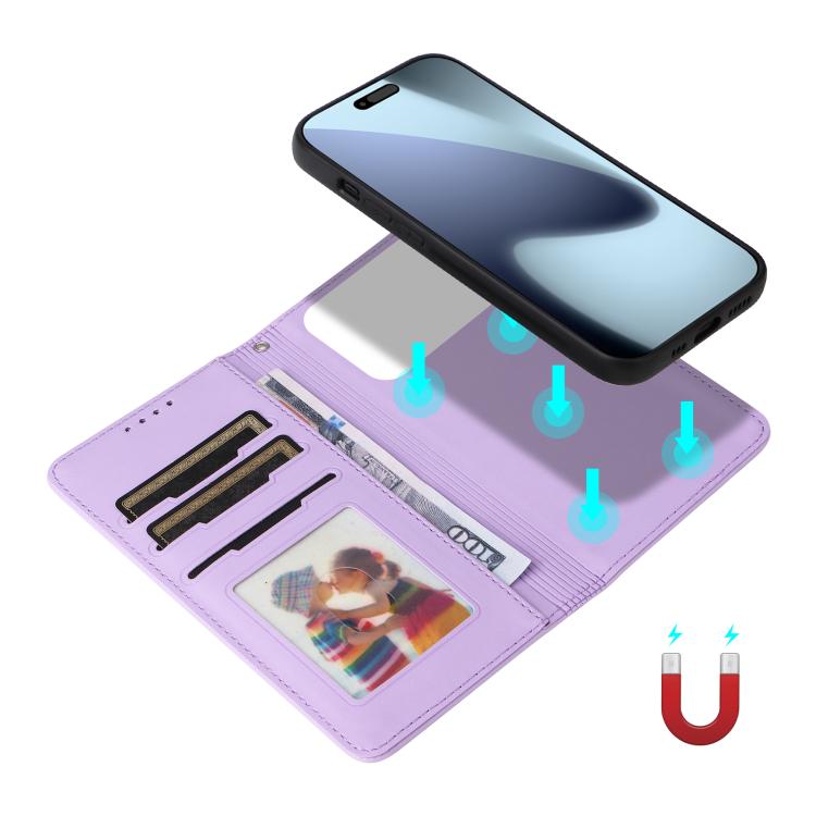 For iPhone 17 Pro BETOPNICE BN-005 2 in 1 Detachable Imitate Genuine Leather Phone Case
