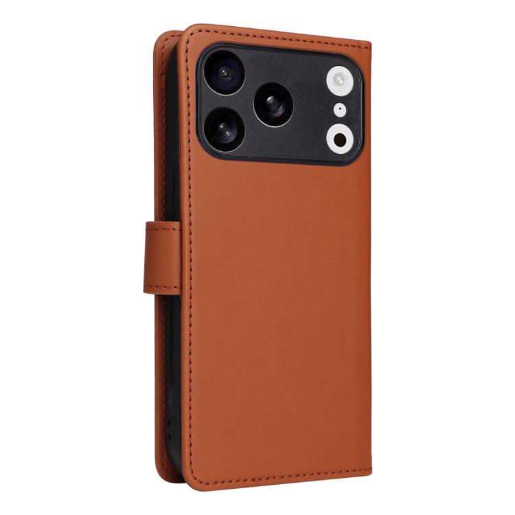 For iPhone 17 Pro BETOPNICE BN-005 2 in 1 Detachable Imitate Genuine Leather Phone Case