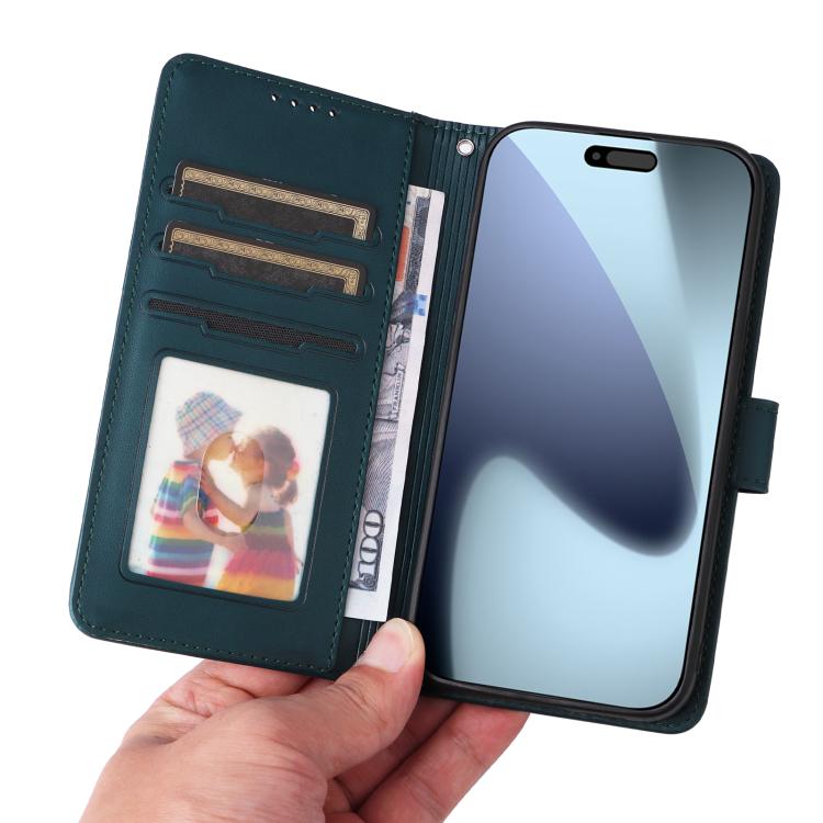 For iPhone 17 Pro BETOPNICE BN-005 2 in 1 Detachable Imitate Genuine Leather Phone Case