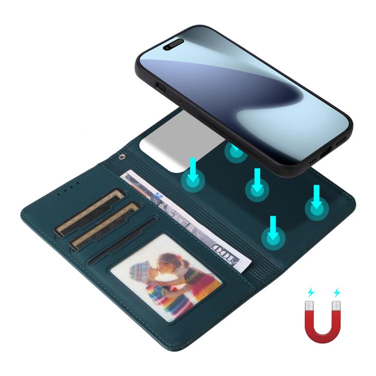 For iPhone 17 Pro BETOPNICE BN-005 2 in 1 Detachable Imitate Genuine Leather Phone Case