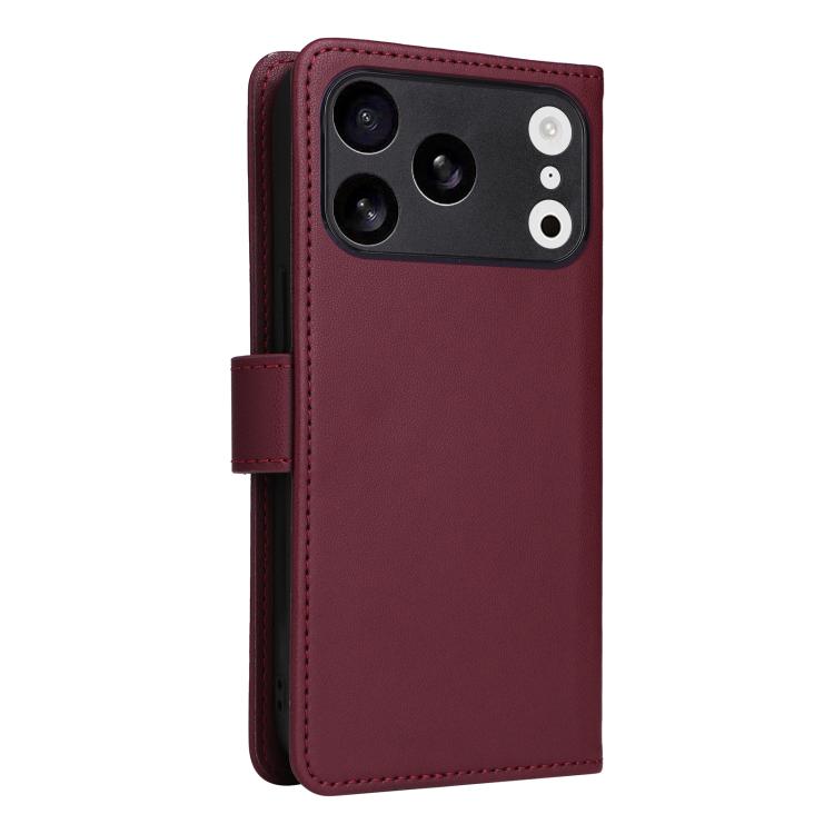 For iPhone 17 Pro BETOPNICE BN-005 2 in 1 Detachable Imitate Genuine Leather Phone Case