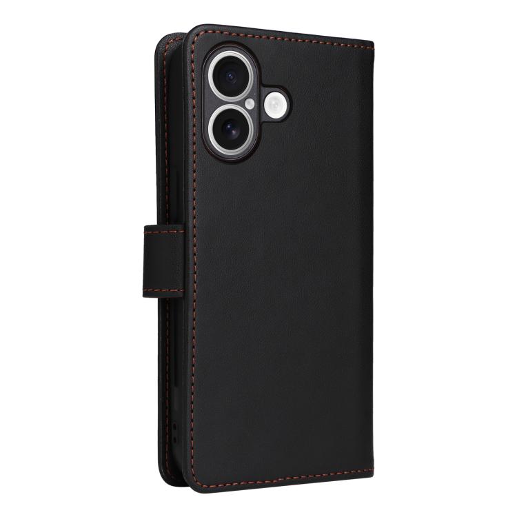 For iPhone 17 BETOPNICE BN-005 2 in 1 Detachable Imitate Genuine Leather Phone Case