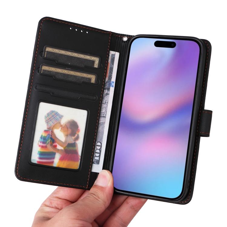 For iPhone 17 BETOPNICE BN-005 2 in 1 Detachable Imitate Genuine Leather Phone Case