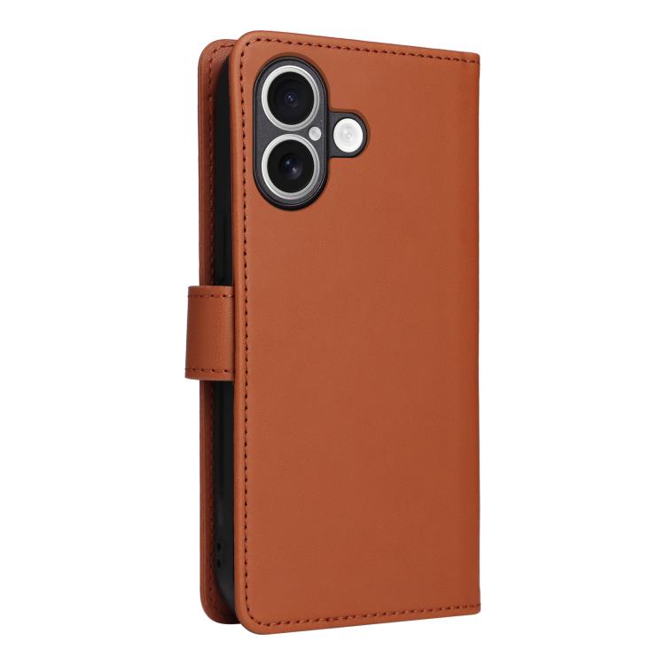 For iPhone 17 BETOPNICE BN-005 2 in 1 Detachable Imitate Genuine Leather Phone Case