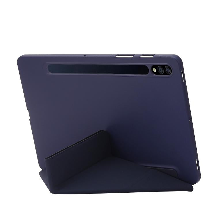 For Samsung Galaxy Tab S11 Deformation Silicone Leather Tablet Case