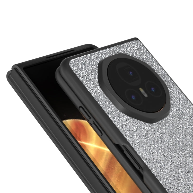 For Honor Magic V3 ABEEL Diamond Series Black Edge PU Phone Case