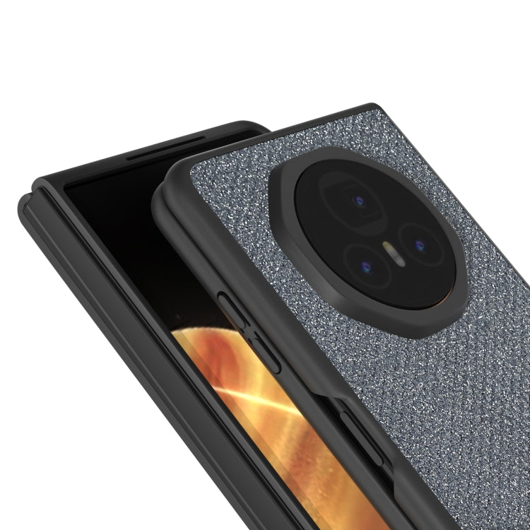 For Honor Magic V3 ABEEL Diamond Series Black Edge PU Phone Case
