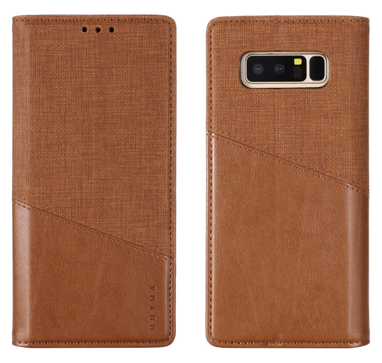 For Samsung Galaxy Note 8 MUXMA MX109 Horizontal Flip Leather Case with Holder & Card Slot & Wallet