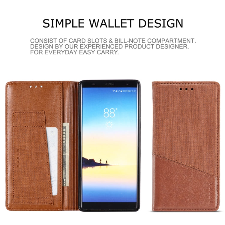 For Samsung Galaxy Note 8 MUXMA MX109 Horizontal Flip Leather Case with Holder & Card Slot & Wallet
