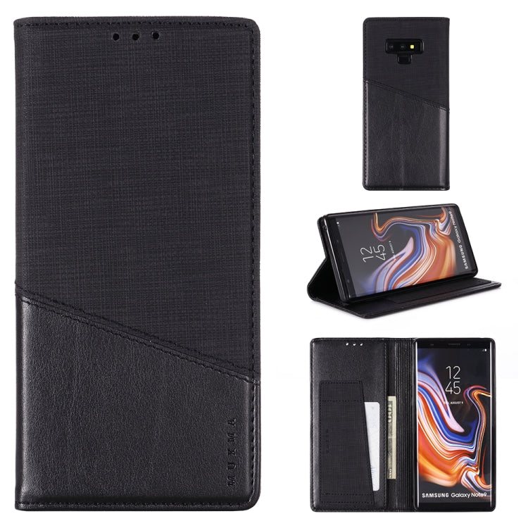 For Samsung Galaxy Note9 MUXMA MX109 Horizontal Flip Leather Case with Holder & Card Slot & Wallet