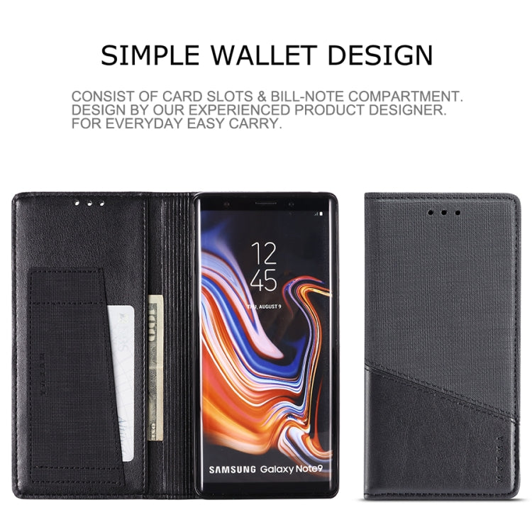 For Samsung Galaxy Note9 MUXMA MX109 Horizontal Flip Leather Case with Holder & Card Slot & Wallet