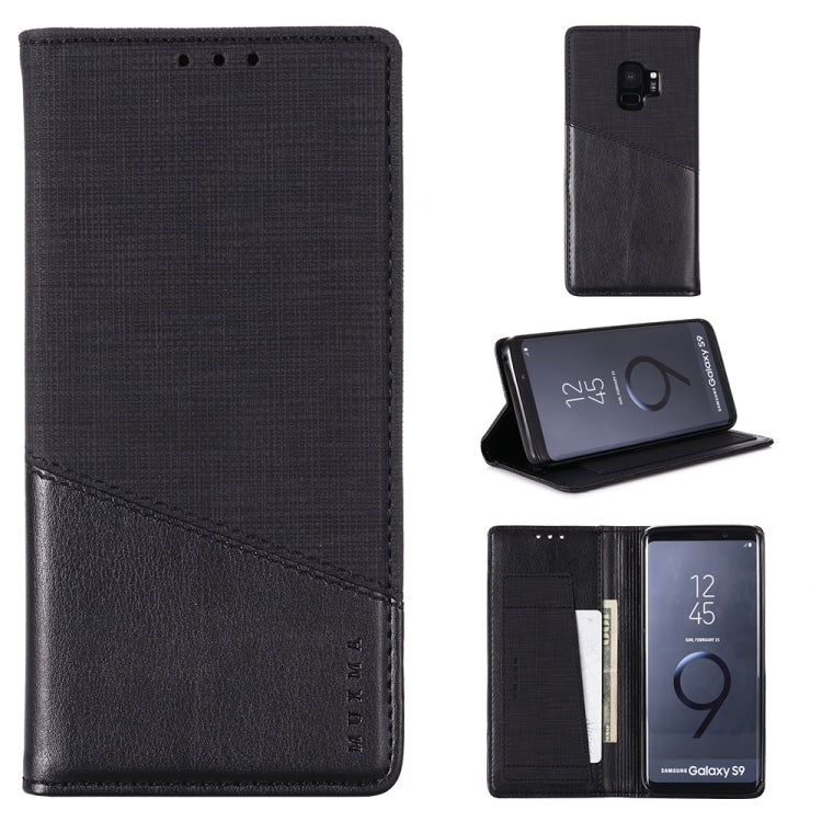 For Samsung Galaxy S9 MUXMA MX109 Horizontal Flip Leather Case with Holder & Card Slot & Wallet