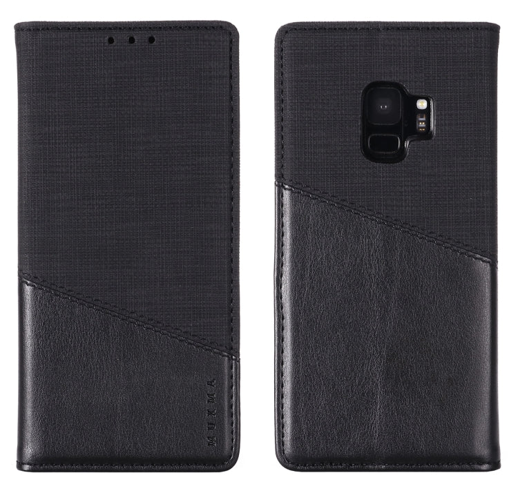 For Samsung Galaxy S9 MUXMA MX109 Horizontal Flip Leather Case with Holder & Card Slot & Wallet