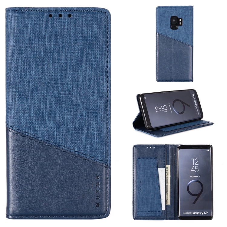 For Samsung Galaxy S9 MUXMA MX109 Horizontal Flip Leather Case with Holder & Card Slot & Wallet