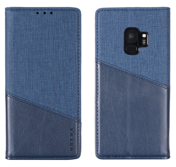For Samsung Galaxy S9 MUXMA MX109 Horizontal Flip Leather Case with Holder & Card Slot & Wallet