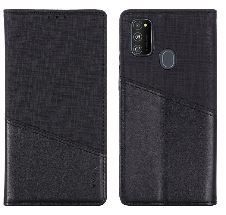 For Samsung Galaxy M30s MUXMA MX109 Horizontal Flip Leather Case with Holder & Card Slot & Wallet