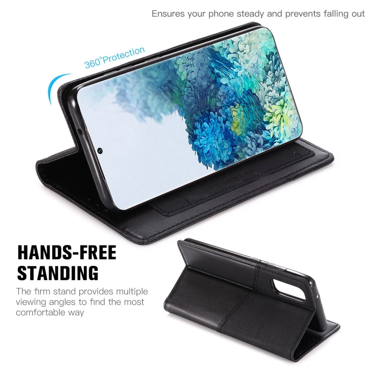 For Samsung Galaxy S20 MUXMA MX109 Horizontal Flip Leather Case with Holder & Card Slot & Wallet