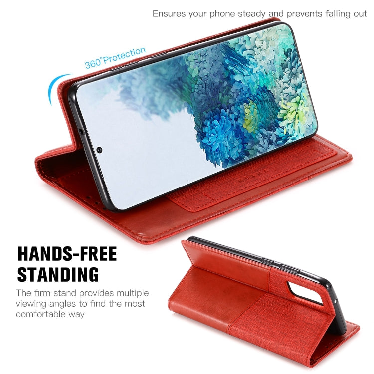 For Samsung Galaxy S20 Plus MUXMA MX109 Horizontal Flip Leather Case with Holder & Card Slot & Wallet