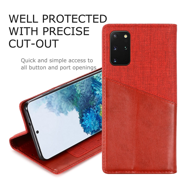 For Samsung Galaxy S20 Plus MUXMA MX109 Horizontal Flip Leather Case with Holder & Card Slot & Wallet