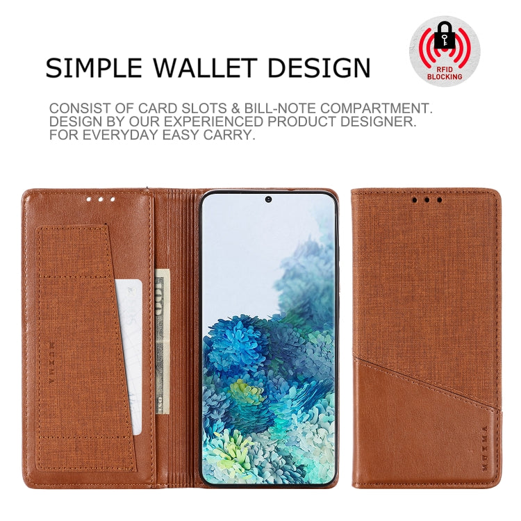 For Samsung Galaxy S20 Plus MUXMA MX109 Horizontal Flip Leather Case with Holder & Card Slot & Wallet