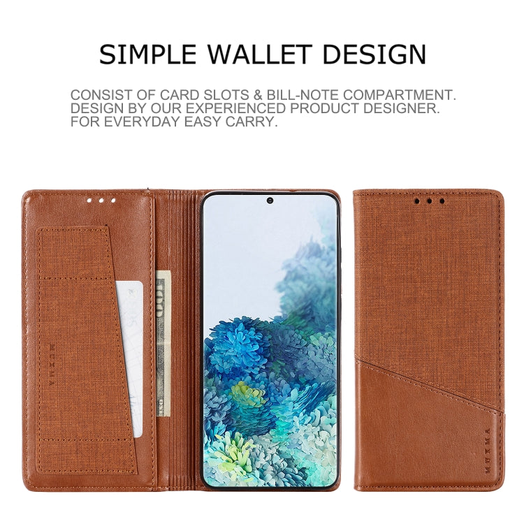 For Samsung Galaxy S20 Plus MUXMA MX109 Horizontal Flip Leather Case with Holder & Card Slot & Wallet