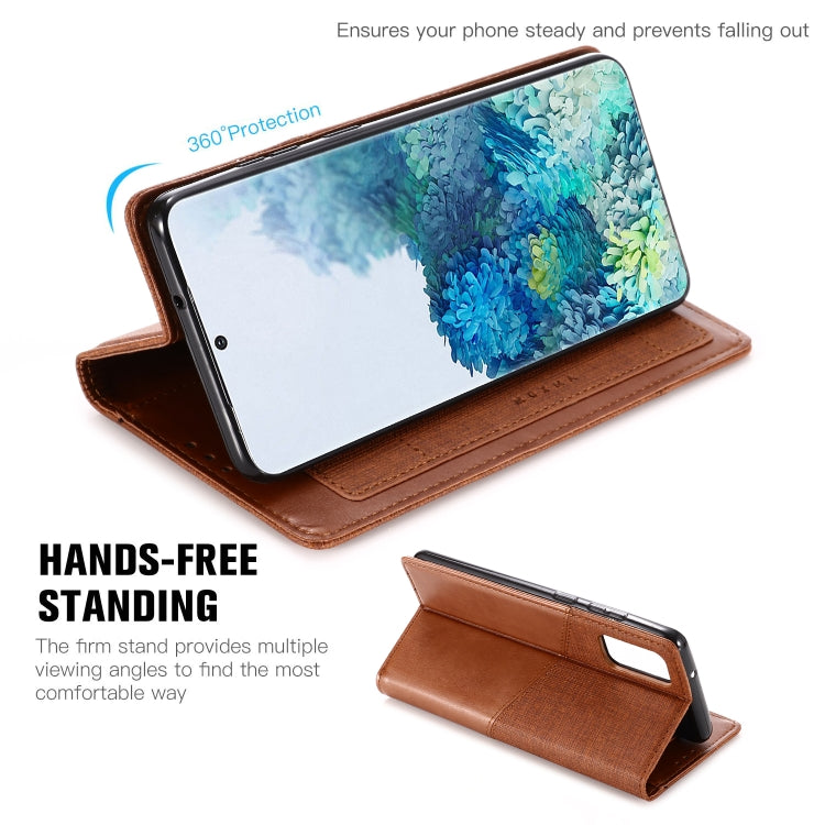 For Samsung Galaxy S20 Plus MUXMA MX109 Horizontal Flip Leather Case with Holder & Card Slot & Wallet