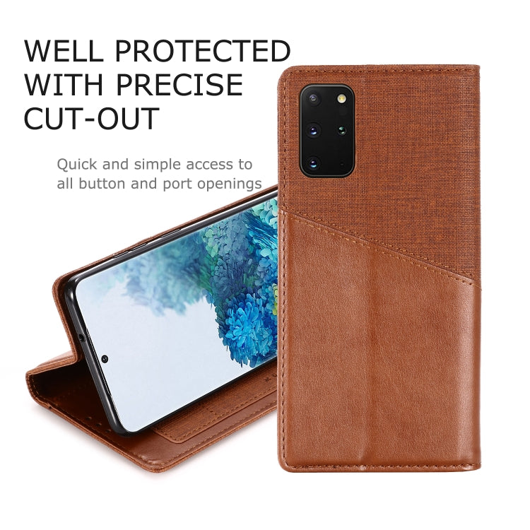 For Samsung Galaxy S20 Plus MUXMA MX109 Horizontal Flip Leather Case with Holder & Card Slot & Wallet