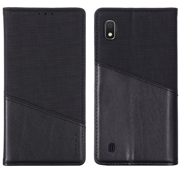 For Samsung Galaxy A10 MUXMA MX109 Horizontal Flip Leather Case with Holder & Card Slot & Wallet