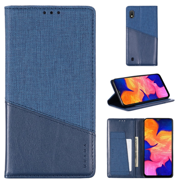 For Samsung Galaxy A10 MUXMA MX109 Horizontal Flip Leather Case with Holder & Card Slot & Wallet