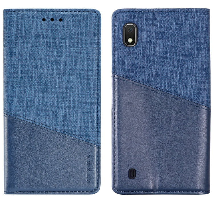 For Samsung Galaxy A10 MUXMA MX109 Horizontal Flip Leather Case with Holder & Card Slot & Wallet