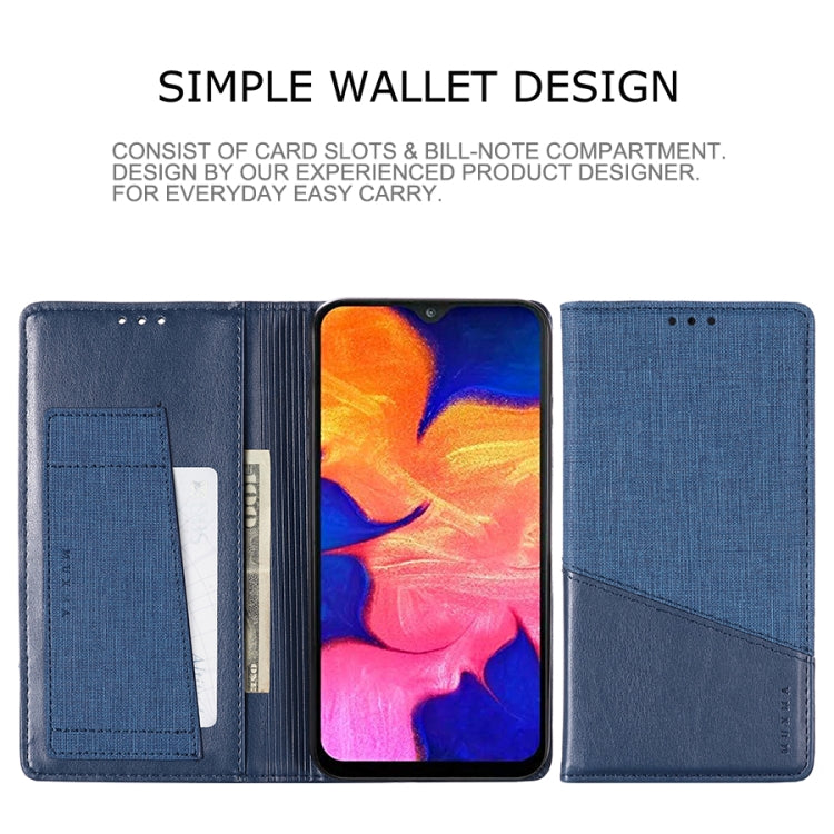 For Samsung Galaxy A10 MUXMA MX109 Horizontal Flip Leather Case with Holder & Card Slot & Wallet