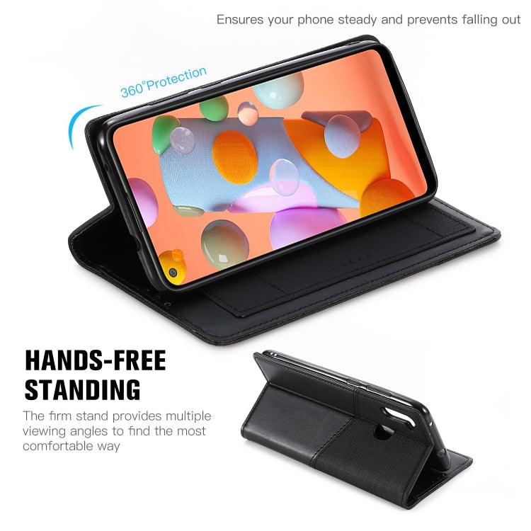 For Samsung Galaxy A11 / M11 MUXMA MX109 Horizontal Flip Leather Case with Holder & Card Slot & Wallet