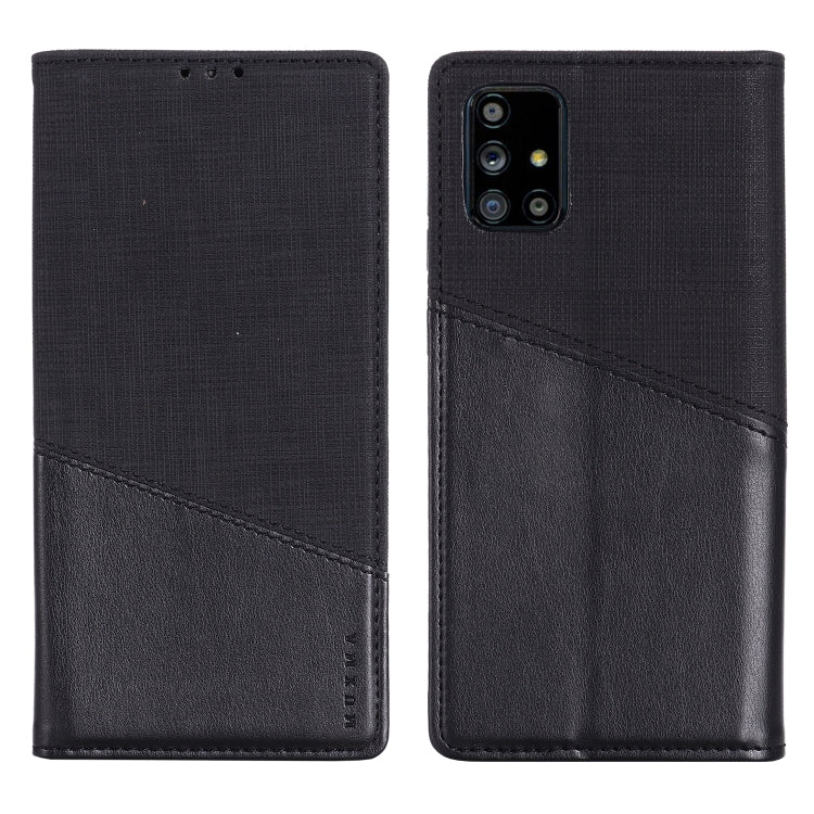For Samsung Galaxy A71 MUXMA MX109 Horizontal Flip Leather Case with Holder & Card Slot & Wallet