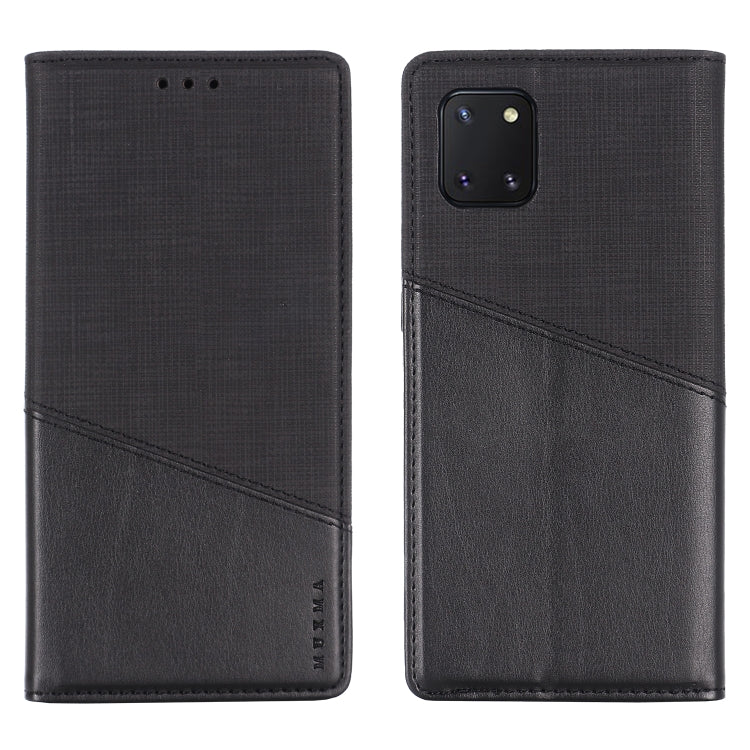 For Samsung Galaxy A81 MUXMA MX109 Horizontal Flip Leather Case with Holder & Card Slot & Wallet