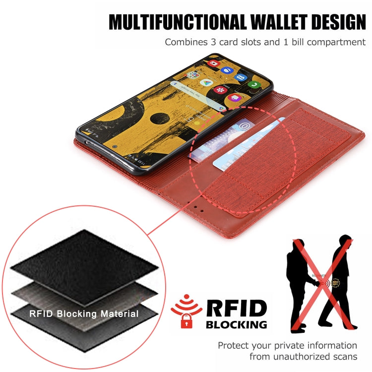 For Samsung Galaxy A81 MUXMA MX109 Horizontal Flip Leather Case with Holder & Card Slot & Wallet