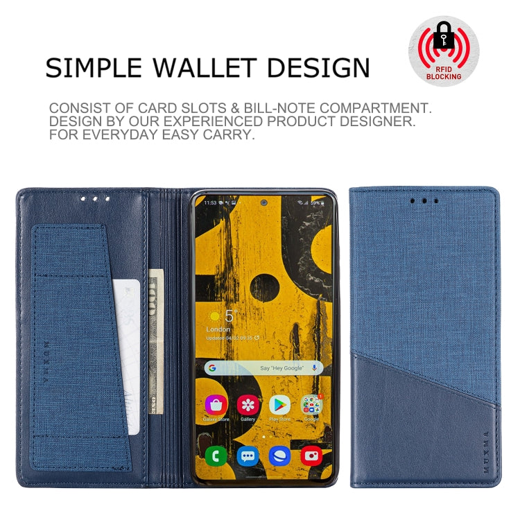 For Samsung Galaxy A81 MUXMA MX109 Horizontal Flip Leather Case with Holder & Card Slot & Wallet