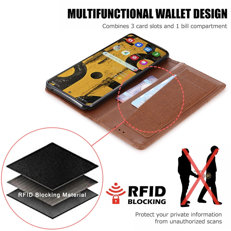 For Samsung Galaxy A81 MUXMA MX109 Horizontal Flip Leather Case with Holder & Card Slot & Wallet