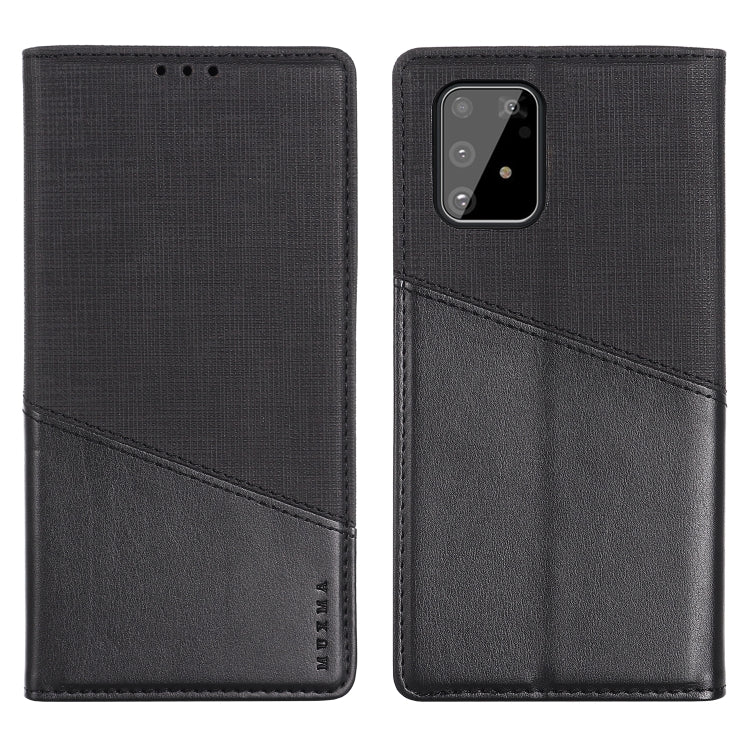 For Samsung Galaxy A91 MUXMA MX109 Horizontal Flip Leather Case with Holder & Card Slot & Wallet